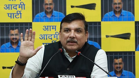 Senior AAP Leader and Rajya Sabha Member Sanjay Singh