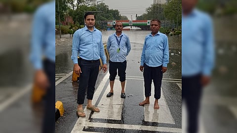 Teams deployed to prevent buses from getting stuck in underpasses across the city.