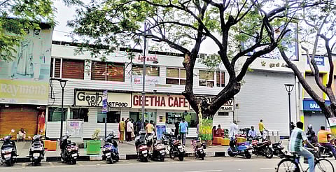 The two-storeyed humble cafe is spread across 2,000 sq ft.