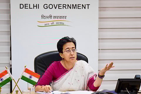 Delhi Water Minister and AAP leader Atishi Singh