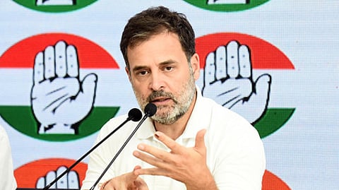 Congress leader Rahul Gandhi