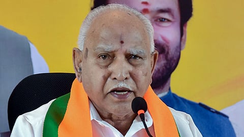 Former Karnataka CM BS Yediyurappa