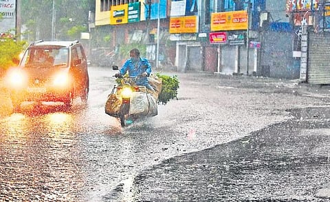 The early rains brought respite from the scorching heatwave the state was experiencing.