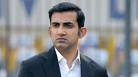 Head coach of India, Gautam Gambhir