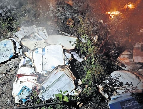 The files belonged to the Andhra Pradesh Mineral Development Corporation (APMDC) and Pollution Control Board (PCB)