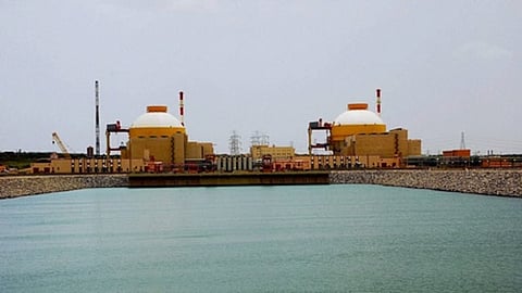 A view of the Kudankulam Nuclear Power Project
