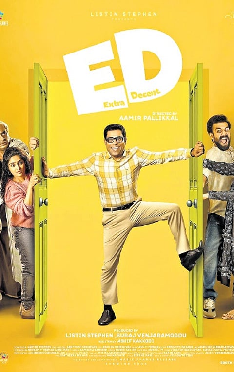 Poster for Suraj Venjaramoodu's new film 'ED-Extra Decent'