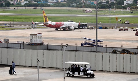 Flight schedules at Chennai Airport are expected to be disrupted as the Indian Air Force (IAF) conducts rehearsals of its aircraft over the Chennai skyline.