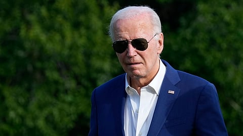US President Joe Biden