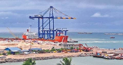 Vizhinjam International Sea Port.