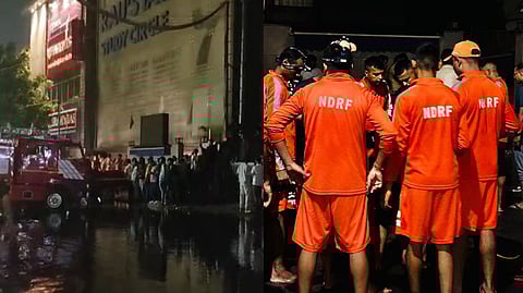 A massive rescue operation was jointly initiated by the teams of National Disaster Response Force (NDRF), police and fire brigade.