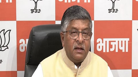 BJP MP Ravi Shankar Prasad slams Rahul Gandhi for calling examination system 'fraud'.
