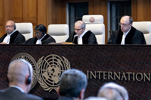 The ICJ's statement, called an "advisory opinion", is not binding, but it comes amid mounting concern over the death toll and destruction in Israel's war against Hamas sparked by the group's brutal October 7 attacks.