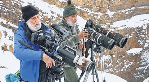 Naresh and Rajesh Bedi at work