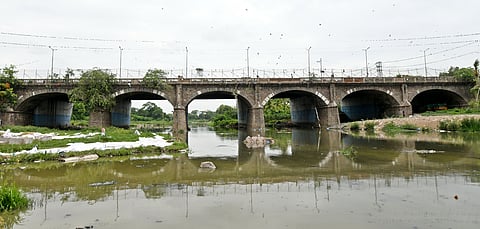 One among 17 bridges proposed for checking the structural stability of the bridge structure.
