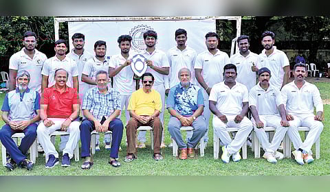 Winners of the 19th Lucas-TVS Thrivallur DCA Trophy