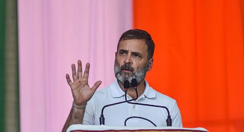 Congress leader Rahul Gandhi