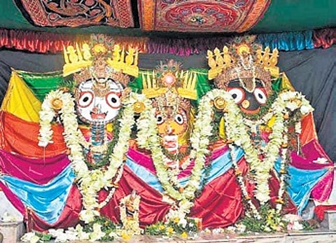 Devotees from various parts of Mayurbhanj district and beyond congregated at the Gundicha temple.