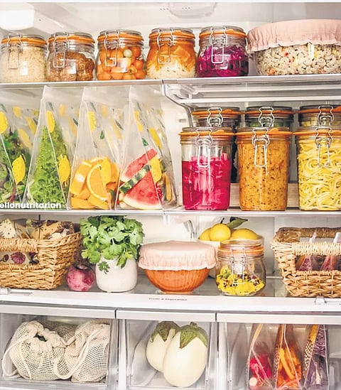 Fridgescaping is not just about following a trend or prettifying the interiors of your fridge; the primary objective here is to optimise space