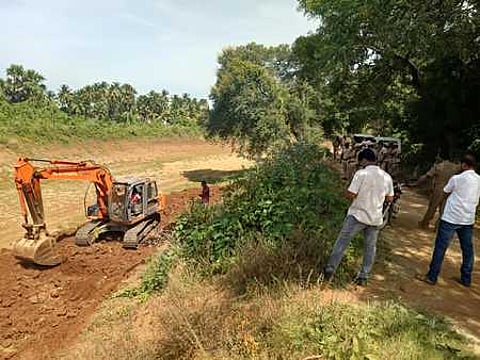 Officials informed that 94% of the renovation work has been completed and that water will be released for irrigation from the Lower Bhavani Dam only after the work is fully completed