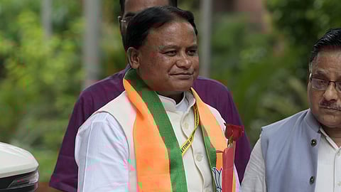 Chief Minister of Odisha Mohan Charan Majhi.