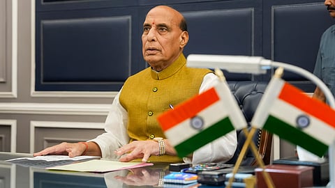 Defence Minister Rajnath Singh.