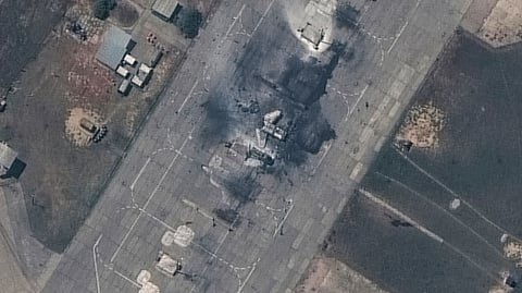 Russia downed Ukrainian drones overnight over Crimea that were heading for the peninsula.