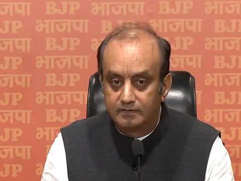 BJP national spokesperson Sudhanshu Trivedi