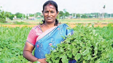 Nagendramma Nettem of Sathya Sai district, who will attend the Gulbenkian Prize for Humanity 2024 award ceremony at Lisbon City, Portugal on July 11