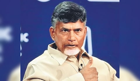 Andhra Pradesh Chief Minister N Chandrababu Naidu