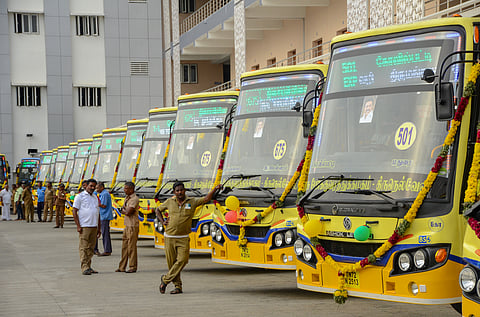 In addition to the regular 2,092 services, 5,710 special buses will be operated from Chennai.