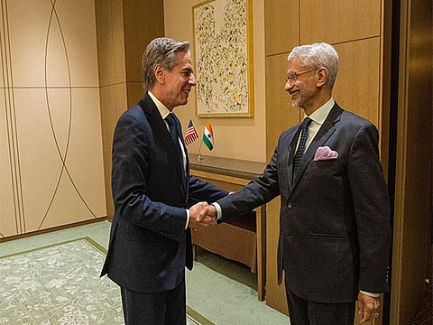 EAM Jaishankar meets US Secretary Blinken ahead of Quad meeting