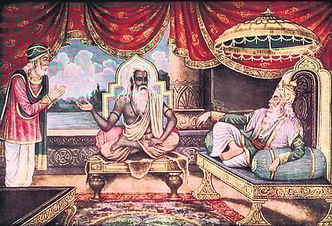 The Charvakas opposed Brahminical practices, and the Brahmins too left no stone unturned to portray them negatively.