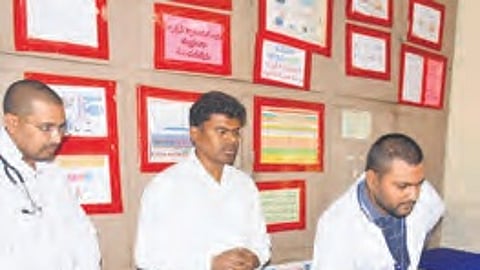 Palnadu district Collector P Arun Babu visits PHC in Palnadu