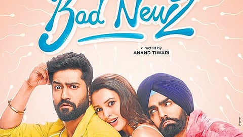 A poster of 'Bad Newz'