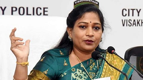 Home Minister Vangalapudi Anitha