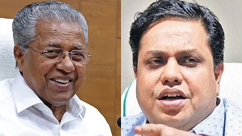 Kerala Chief Minister Pinarayi Vijayan and Speaker A N Shamseer