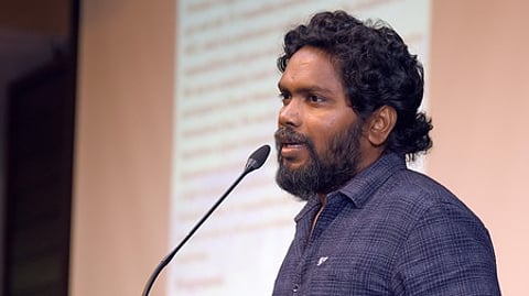 Filmmaker Pa Ranjith on Tuesday paid an emotional tribute to stunt artist S M Raju, who allegedly died on the sets of the director’s upcoming film Vettuvam.