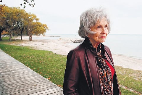 Canadian author Alice Munro