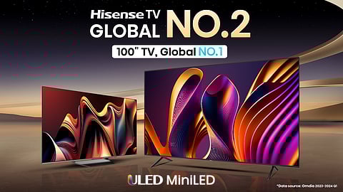 Hisense Launches Advanced 2024 new range of Mini LED, Google TV, QLED, and 4K smart TVs in India