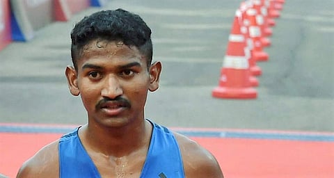 Steeplechase athlete Avinash Sable