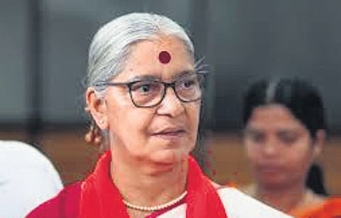 CPI leader and national general secretary of the National Federation of Indian Women Annie Raja