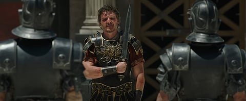 YouTube screengrab from the trailer of 'Gladiator 2'