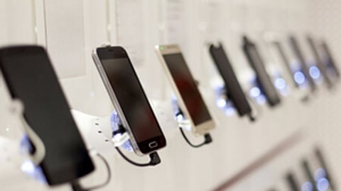 Image of iPhones on display used for representational purposes only.