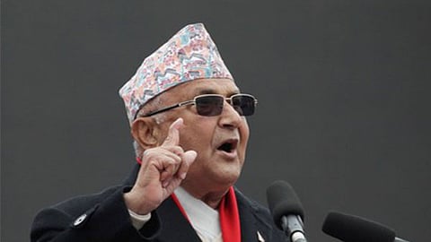 Nepal Prime Minister KP Sharma Oli condemned the use of Adityanath’s photos, saying that the country should not be in a position where foreign images were needed to lead protests.