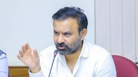 Karnataka Labour Minister Santosh Lad