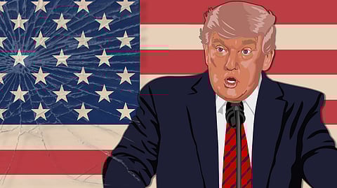 The US announced a 25 percent tariff on India as the White House released an expansive list of duties that Washington will impose on exports from nearly 70 countries around the world.