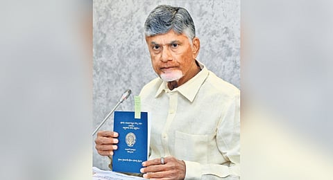 Andhra CM N Chandrababu Naidu