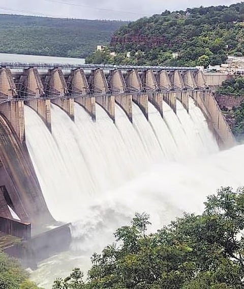 Srisailam dam gates likely to be lifted in four days