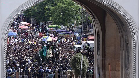 The Hyderabad police have issued a traffic advisory for the Bibi-Ka-Alam procession.